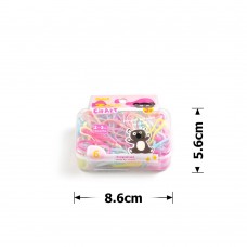 Набор силиконовых резинок-тропиканок для афрокосичек в коробке (31431)