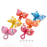 Набор тоних детских резинок для волос с птичкой (6447)