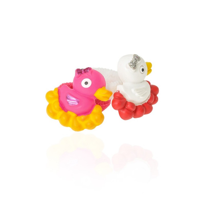 Набор детских резинок для волос Уточка (713)