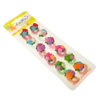 Набор детских резинок для волос Букет цветов (723)