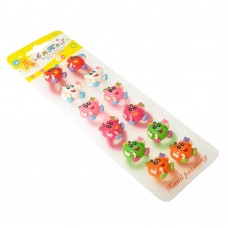 Набор детских резинок для волос Яблоко (734)