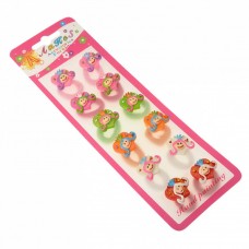 Набор детских резинок для волос Сердце (785)