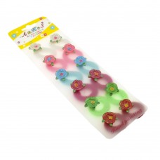 Набор детских резинок для волос Роза (832)