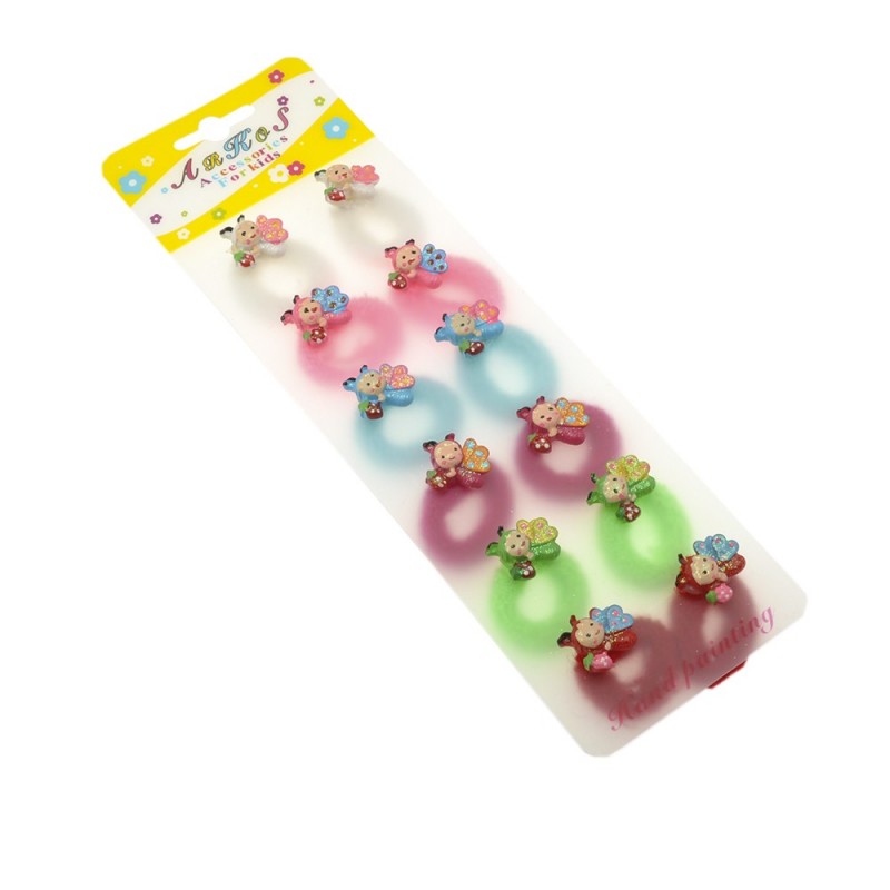 Набор детских резинок для волос Пчёлка (849)