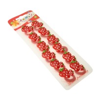 Набор детских резинок для волос Клубника (896)