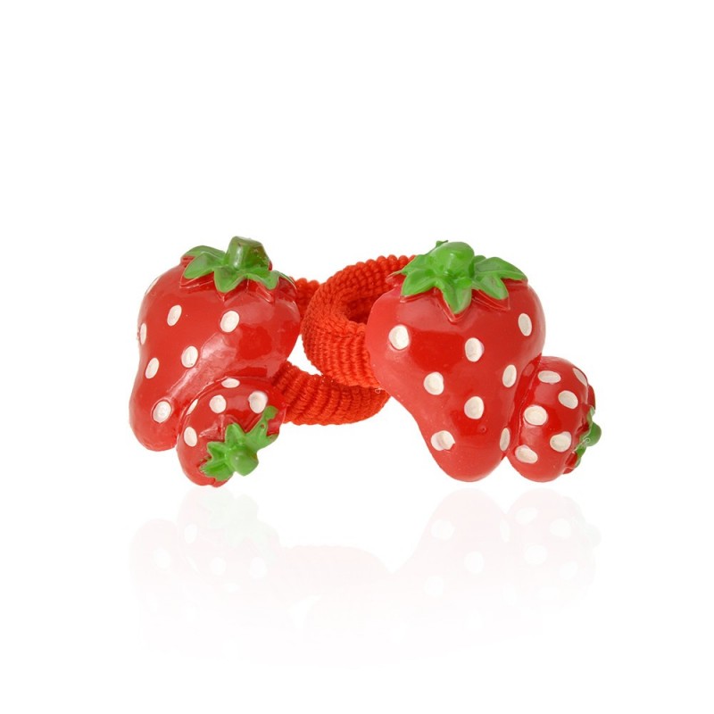 Набор детских резинок для волос Клубника (896)