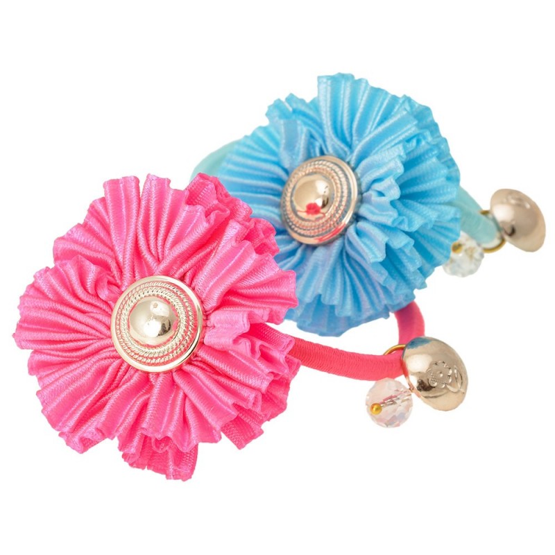 Набор детских резинок для волос с бантиком (8980)