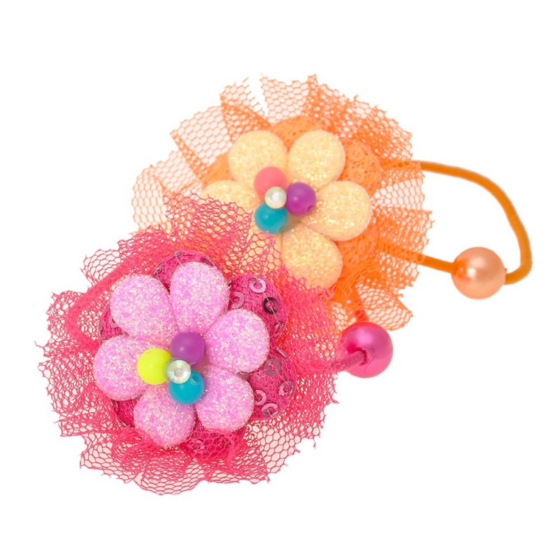 Набор детских резинок для волос с бантиком (8987)