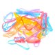 Набор силиконовых резинок-тропиканок для афрокосичек широкая нарезка (923)