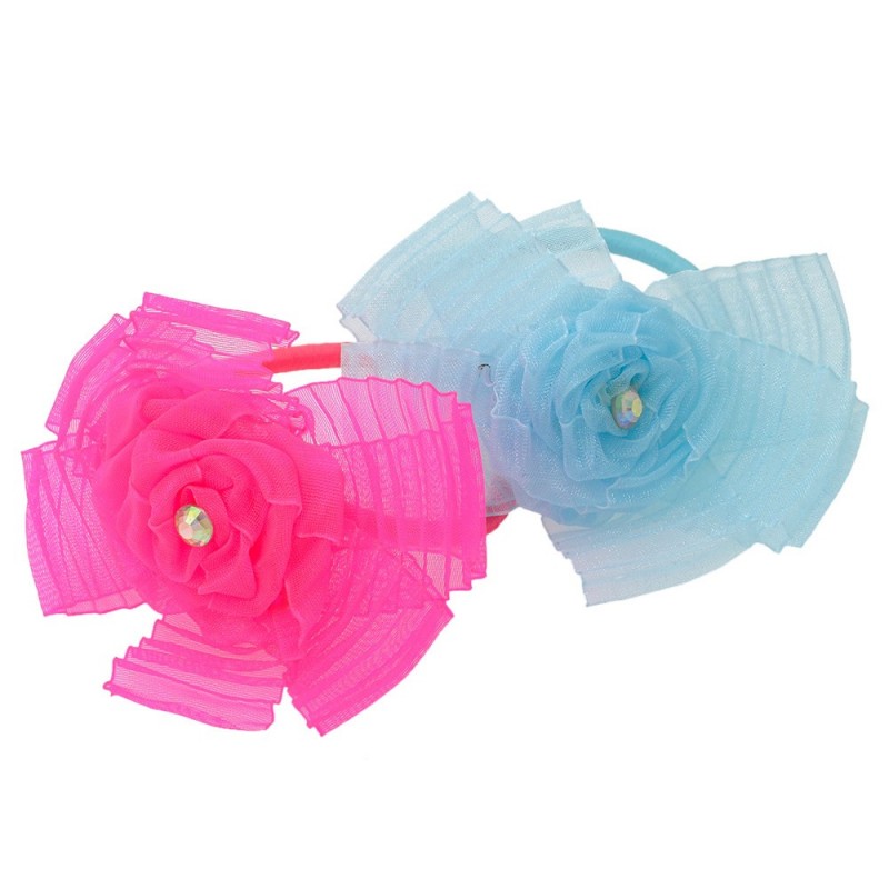 Набор детских резинок для волос с бантиком (9801)