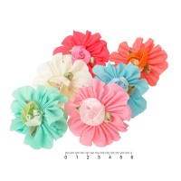 Набор детских резинок для волос с бантиком (9809)