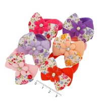 Резинка для волос микрофибра с бантиком 9821