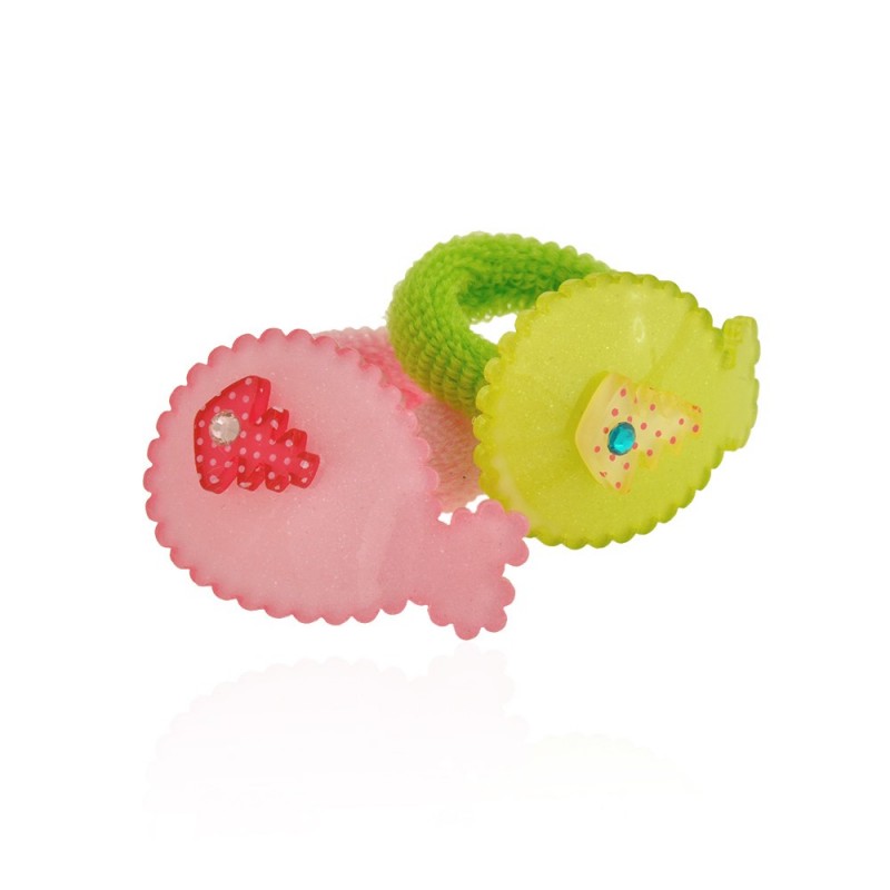 Набор детских резинок для волос Рыбка (987)