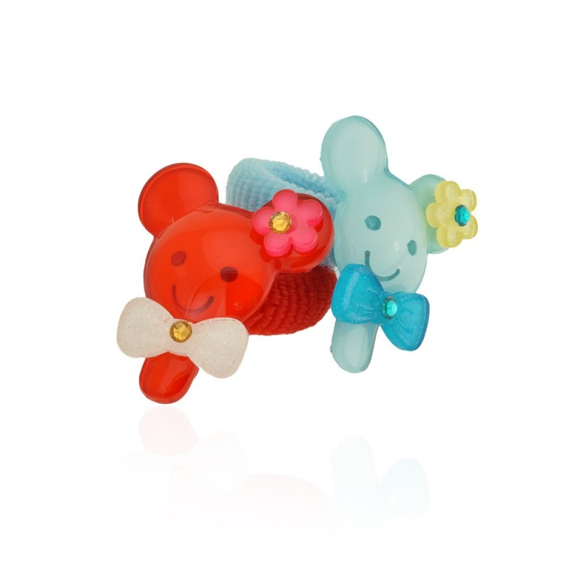 Набор детских резинок для волос Мишка (994)