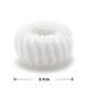 Набор больших махровых резинок для волос Калуш 4см (10644) белый