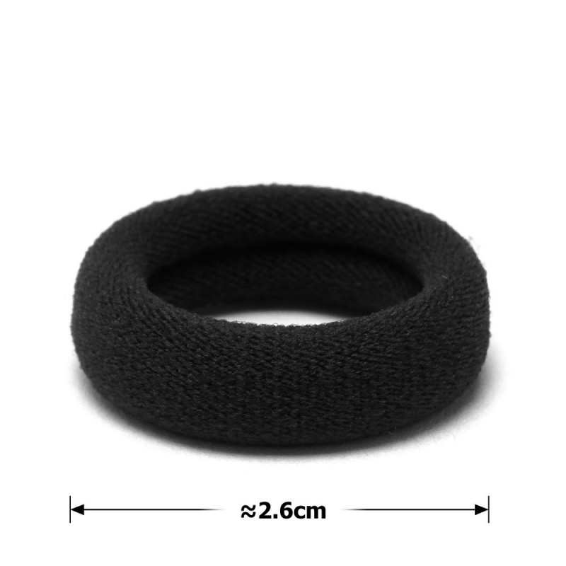 Набор резинок для волос из микрофибры Калуш 2.6см коричневый (30593)