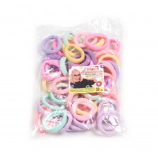 Набор резинок для волос из микрофибры Калуш 4см Candy mix (31291)