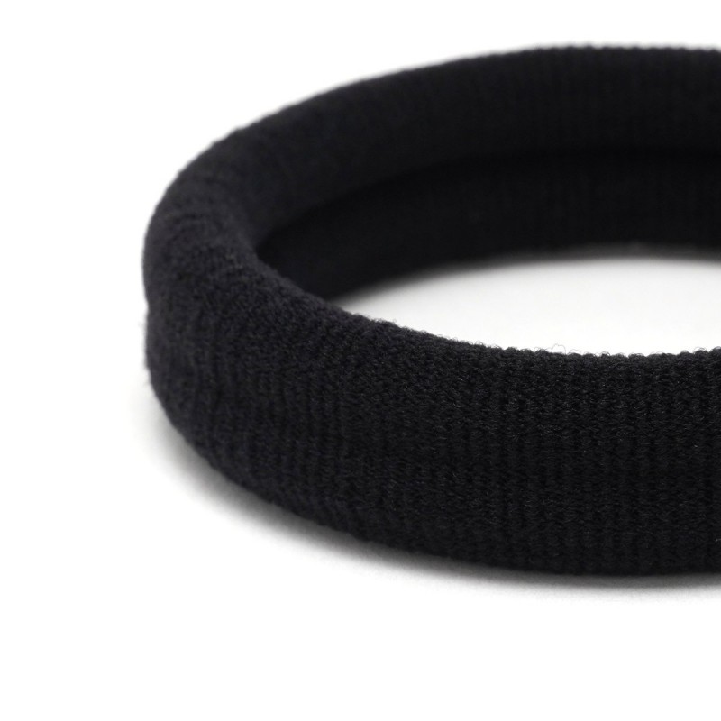 Набор резинок для волос из микрофибры (20-15229) в коробочке, темная