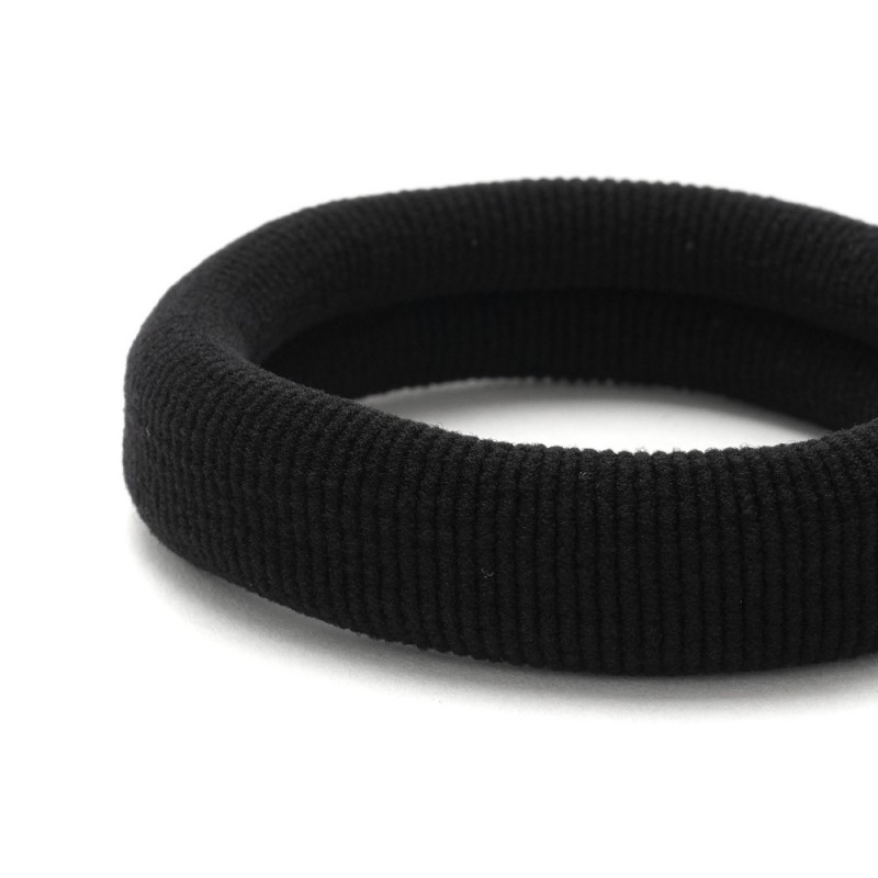 Набор резинок для волос из микрофибры (45-28581) коричневый