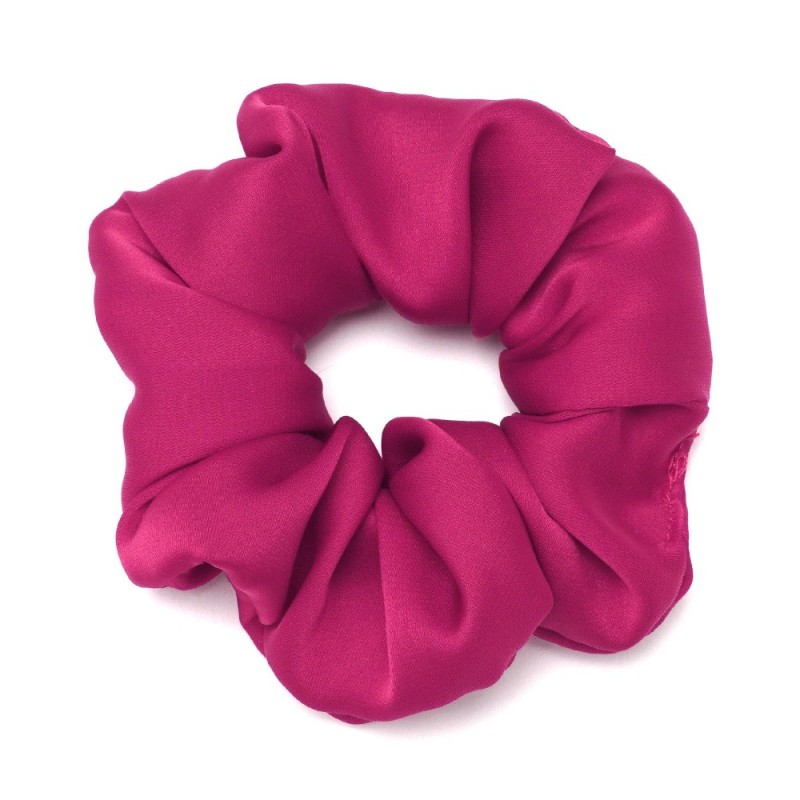 Резинка для волос из шелковой ткани (16049) вариант 01