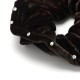 Резинка для волос велюровая со стразами (25409) вариант 03