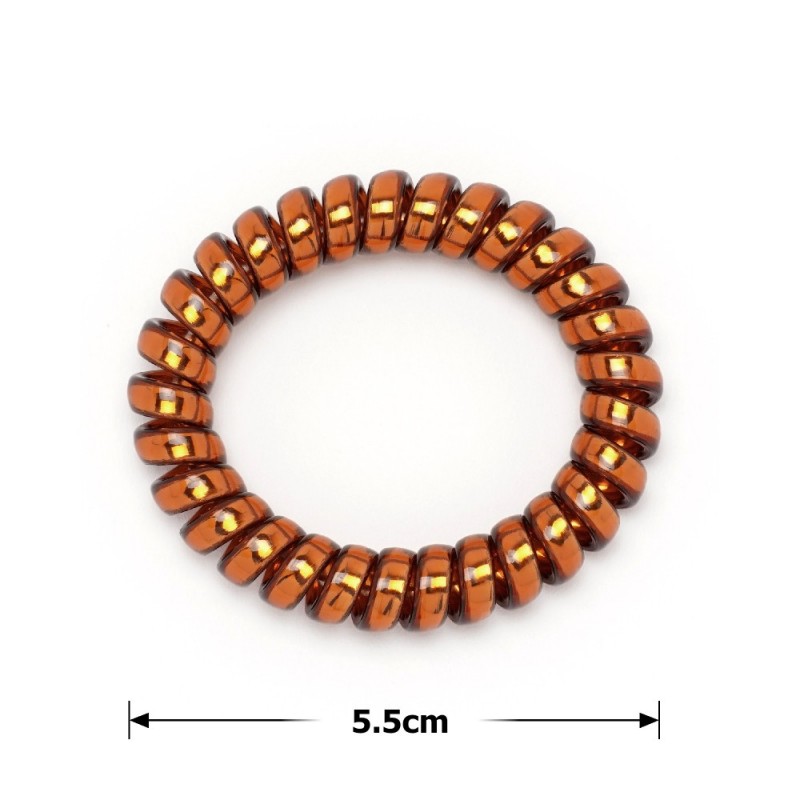 Набор резинок-пружинок для волос 5.5см хромированный (11957) invisibobble