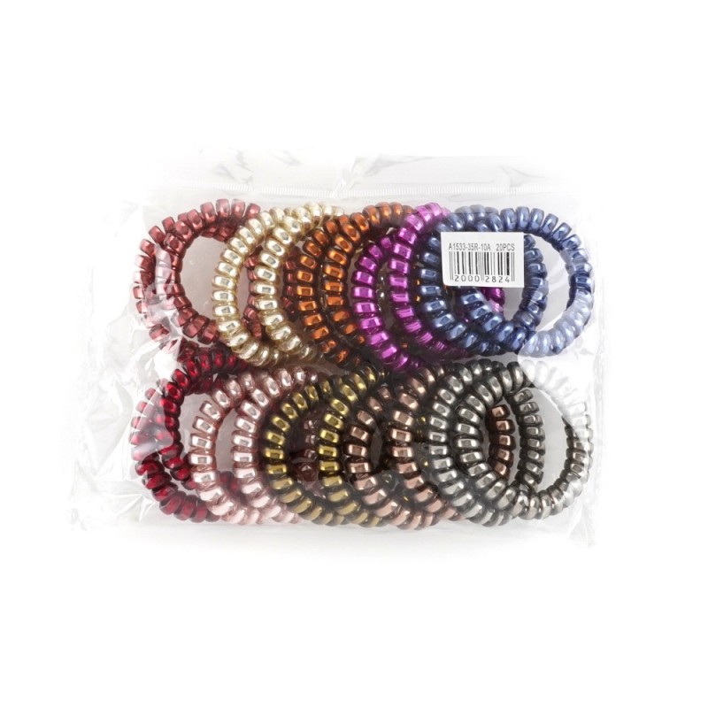 Набор резинок-пружинок для волос 5.5см хромированный (11957) invisibobble