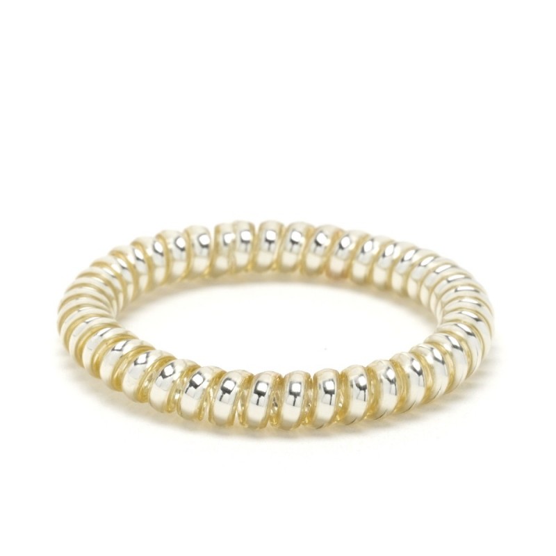 Набор тонких глянцевых резинок-пружинок для волос 5см (14731) invisibobble