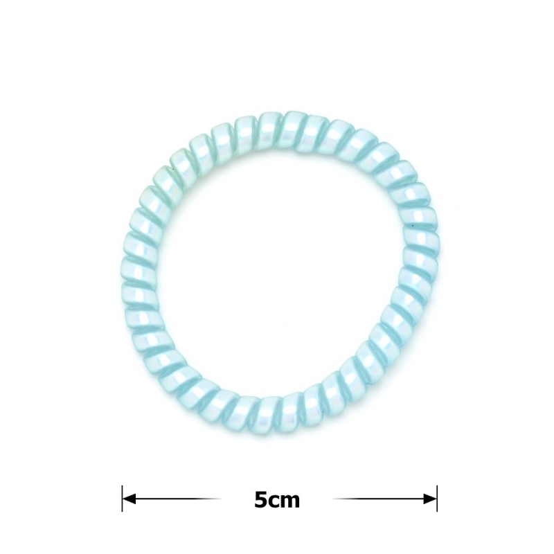 Набор тонких матовых резинок-пружинок для волос 5см (14904) invisibobble