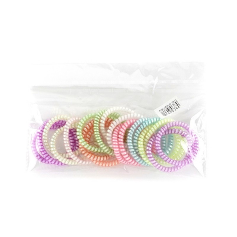 Набор тонких матовых резинок-пружинок для волос 5см (14904) invisibobble