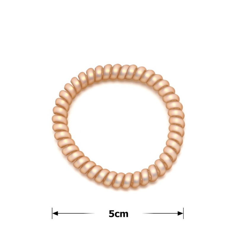 Набор тонких матовых резинок-пружинок для волос 5см (14905) invisibobble
