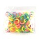 Набор резинок-пружинок для волос Радуга 3.6см разноцветный (15332)
