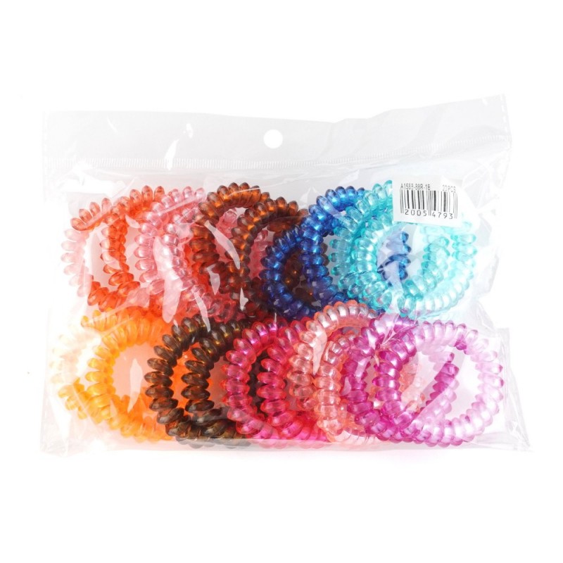 Набор резинок-пружинок для волос 5см глянцевый прозрачный (15361) invisibobble