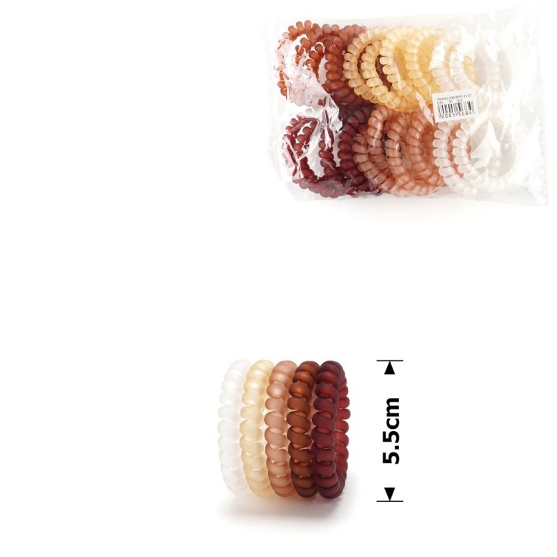 Набор резинок-пружинок для волос 5.5см матовый (23258) invisibobble