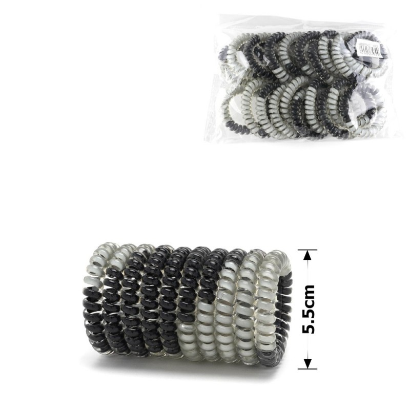 Набор резинок-пружинок для волос 5.5см глянцевый (26219) invisibobble