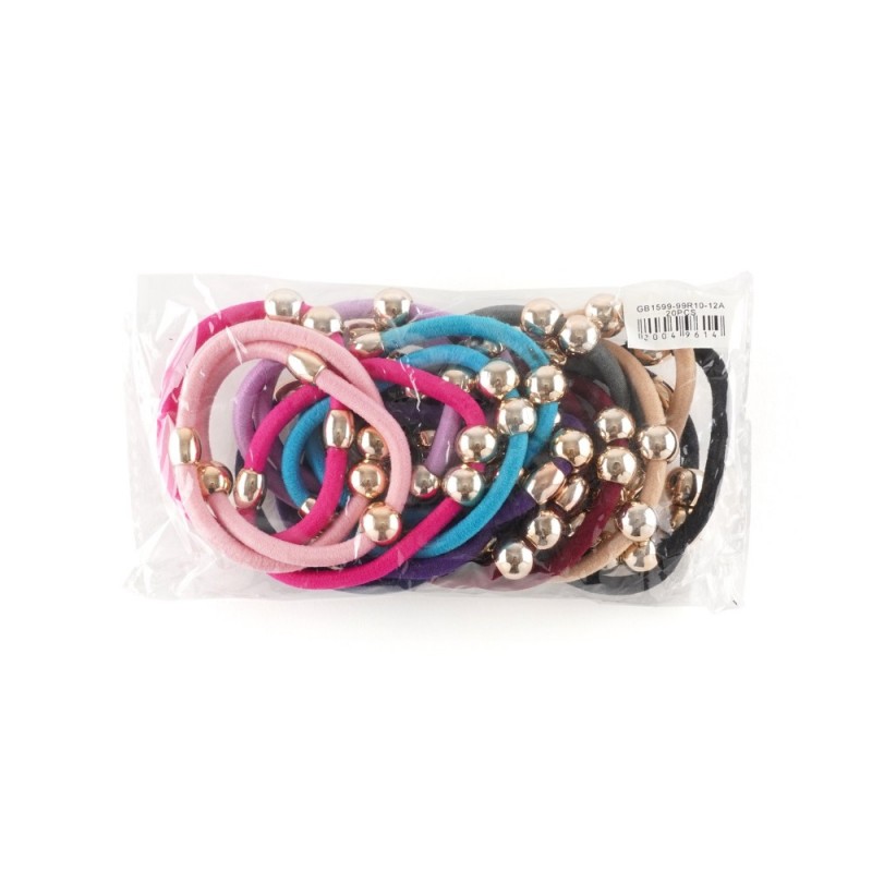 Набор резинок для волос с бусинками (11709)