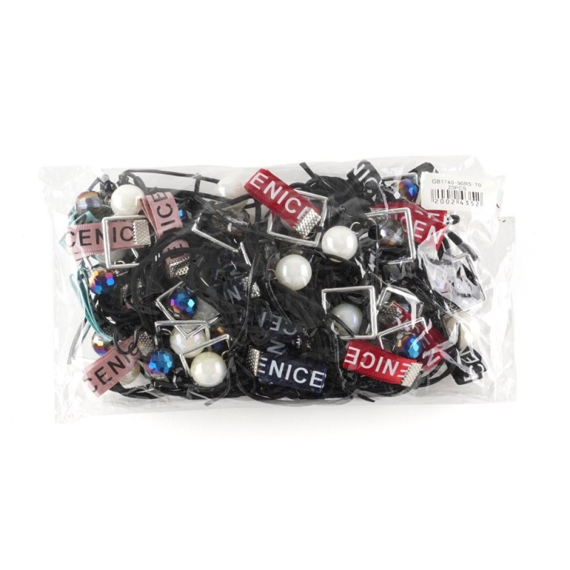 Набор резинок для волос с лентой (14762)