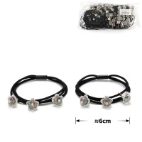 Набор резинок для волос с цветками (14763)