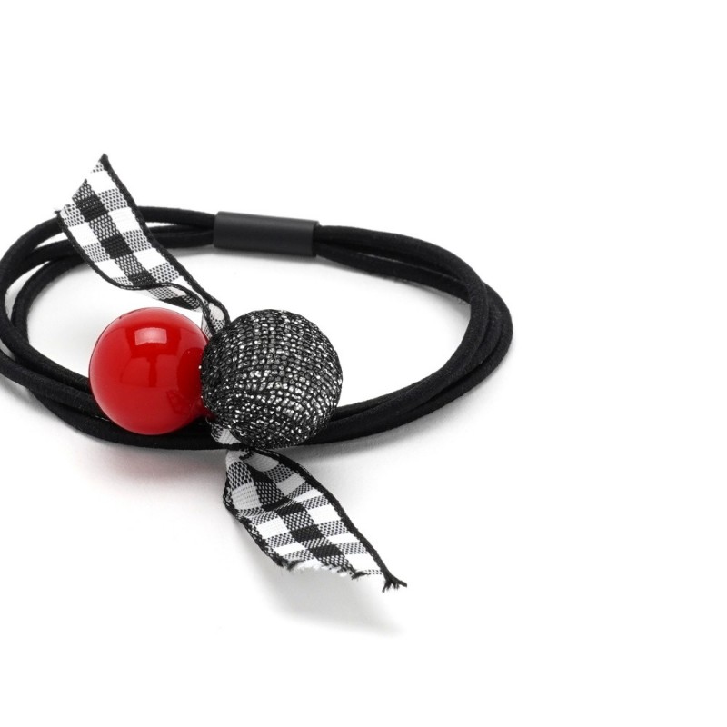 Набор резинок для волос с лентой (14765)