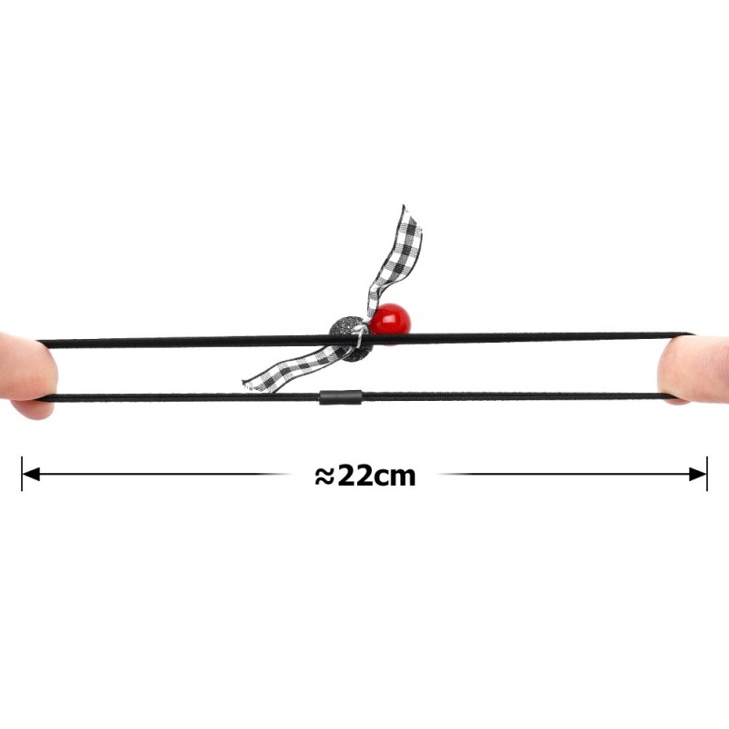 Набор резинок для волос с лентой (14765)