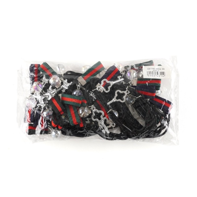 Набор резинок для волос с лентой (14812)