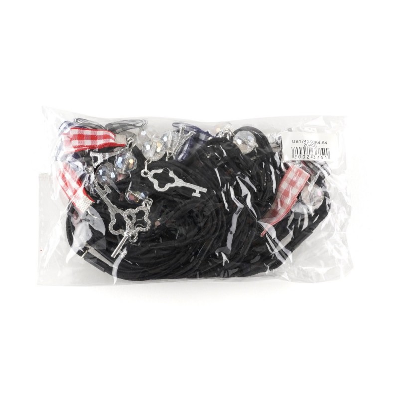 Набор резинок для волос с лентой (14813)