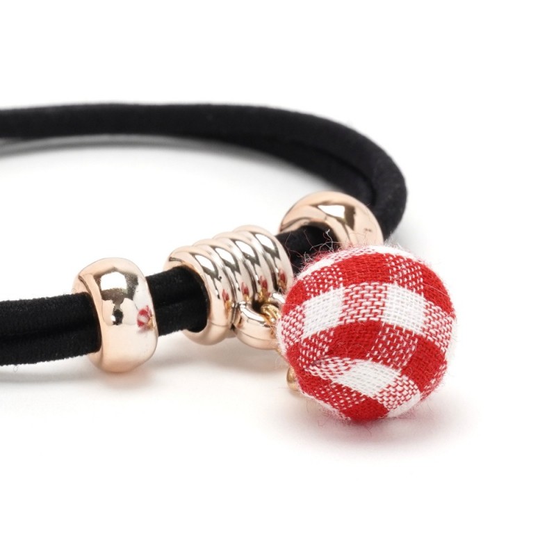 Набор двойных резинок для волос с шариком (14814)