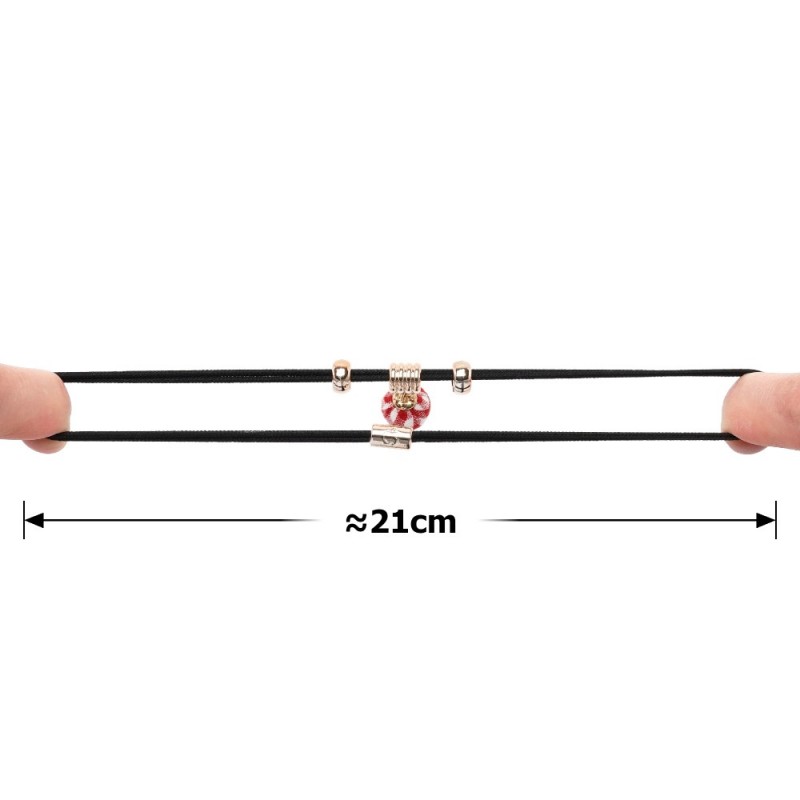 Набор двойных резинок для волос с шариком (14814)