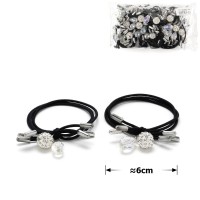 Набор резинок для волос с шамбалой и камушками (14815)