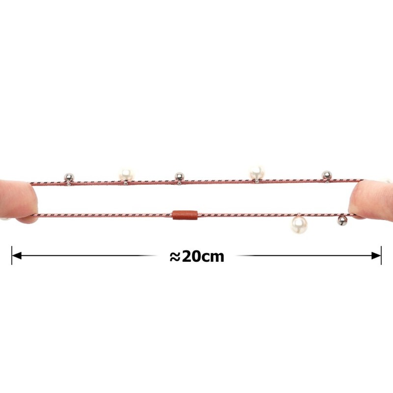 Набор резинок для волос с жемчугом (15327)