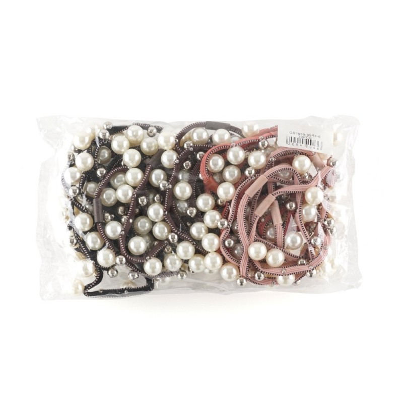 Набор резинок для волос с жемчугом (15327)