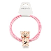 Резинка для волос тройная с фигуркой кота (25600) вариант 10