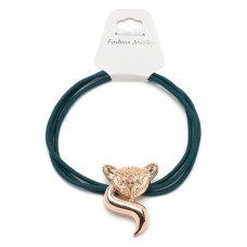 Резинка для волос тройная с фигуркой лисы (25601) вариант 05