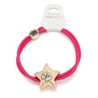 Резинка для волос двойная с фигуркой звезда (25651) вариант 10